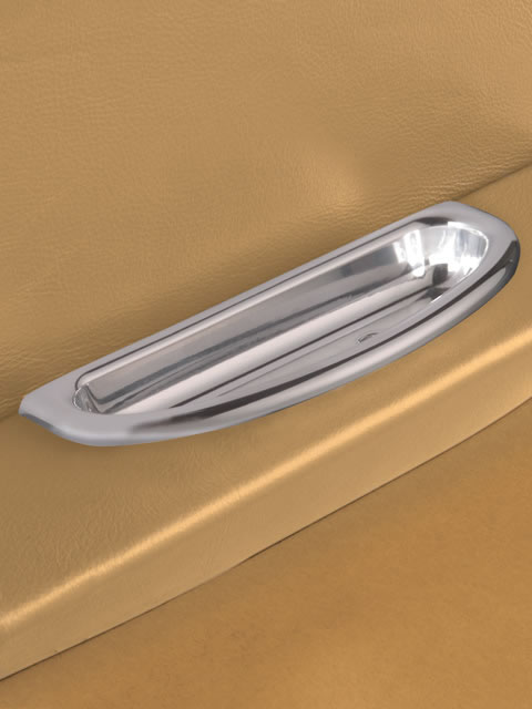 Polished Crescent Door Pull