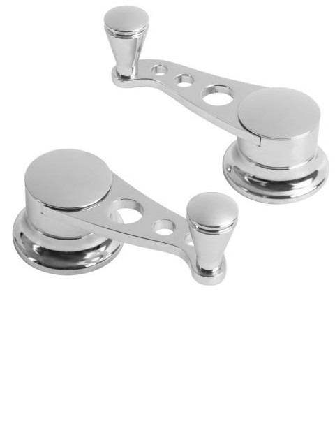 Lakester Chrome Vent Window Cranks (pair)