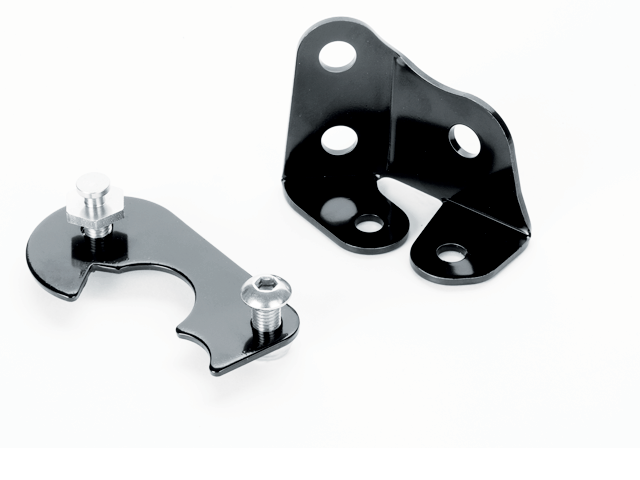 Black 350 Small Block Ramjet Bracket